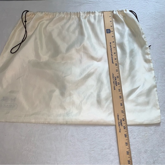 Coach silky drawstring bag bag cover 23 x 19 inches - Picture 7 of 7